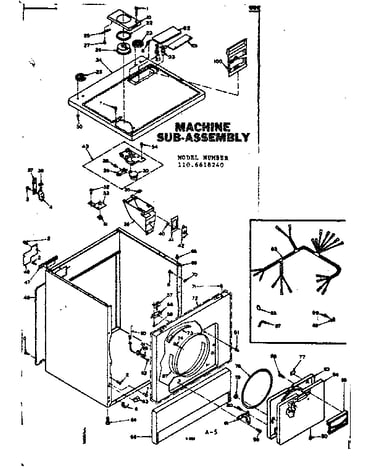 Machine sub-assembly