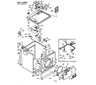 Kenmore 1106618252 machine sub-assembly diagram