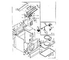 Kenmore 1106618710 machine sub-assembly diagram