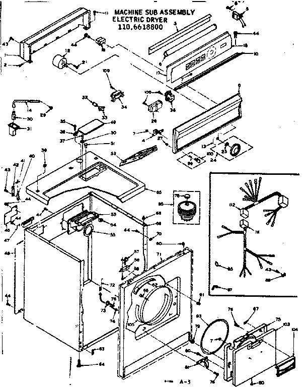 Machine sub-assembly