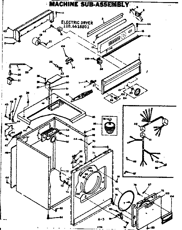 Machine sub-assembly