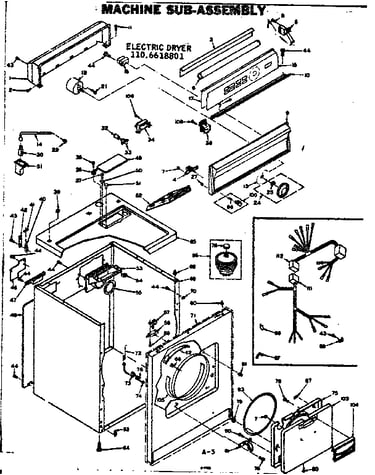 Machine sub-assembly
