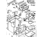 Kenmore 1106618821 machine sub-assembly diagram