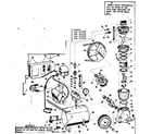 Craftsman 106153200 replacement parts diagram