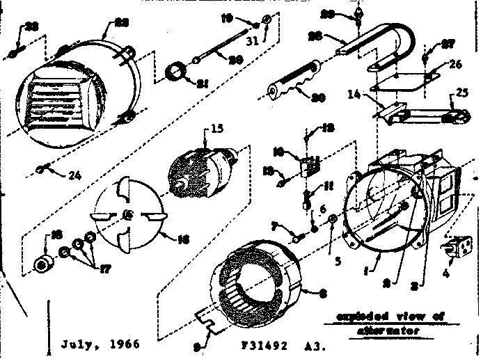 ROTOR AND STATOR ASSEMBLY