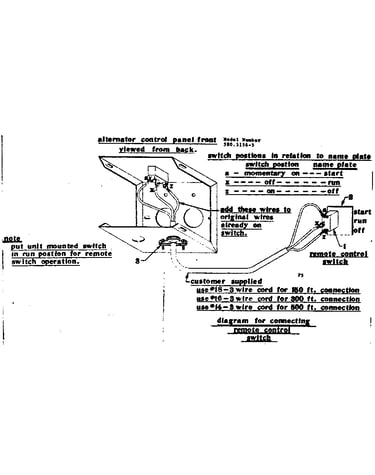 Connecting remote control switch