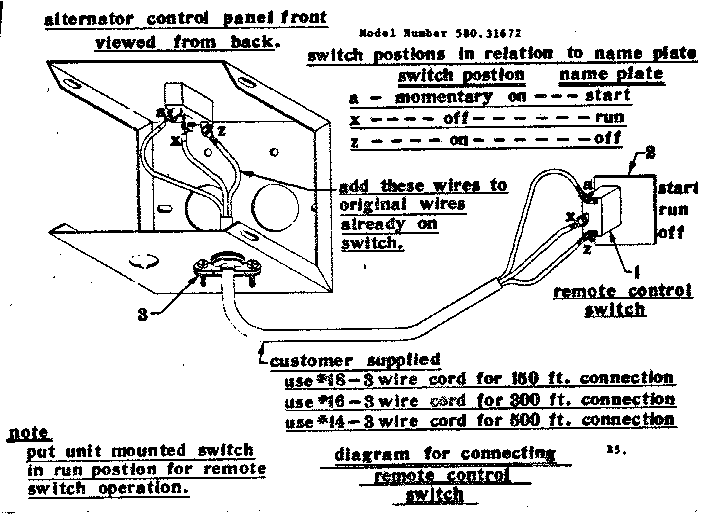 Connecting remote control switch