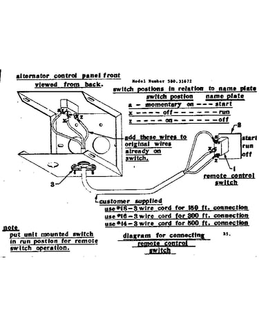 Connecting remote control switch