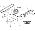 Craftsman 5805295-1 mounting kit with alternator diagram