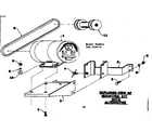 Craftsman 5805296-0 mounting kit with alternator diagram