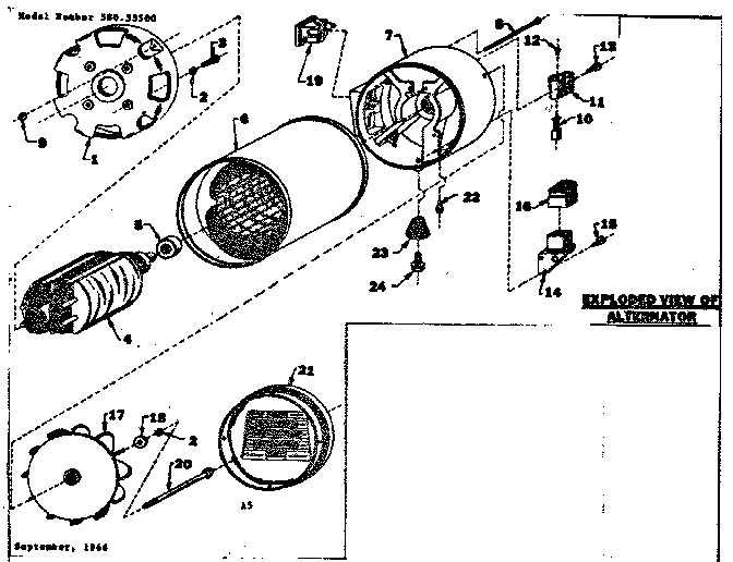 ROTOR AND STATOR ASSEMBLY