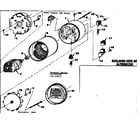 Craftsman 58053560 rotor and stator assembly diagram