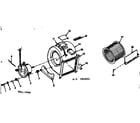 Kenmore 86781851 blower assembly diagram