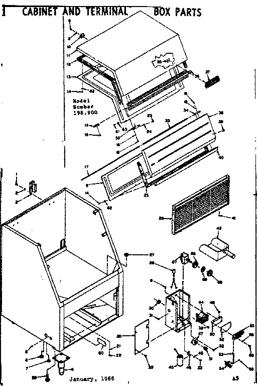 CABINET AND TERMINAL BOX PARTS