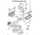 Kenmore 198900 ice cutter grid and unit parts diagram