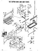 Ice cutter grid and unit parts