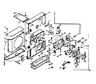 Kenmore 10666190 air flow parts diagram