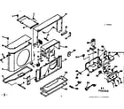 Kenmore 10666260 air flow parts diagram