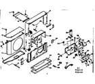 Kenmore 10666440 air flow parts diagram