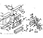 Kenmore 10666430 air flow parts diagram