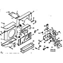 Kenmore 10666460 air flow parts diagram