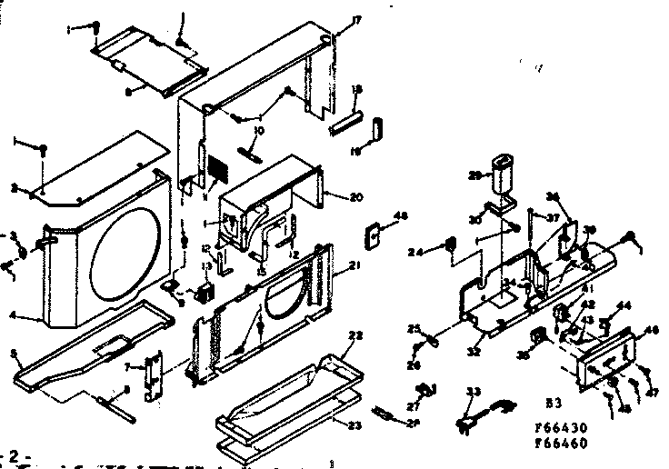 Air flow parts