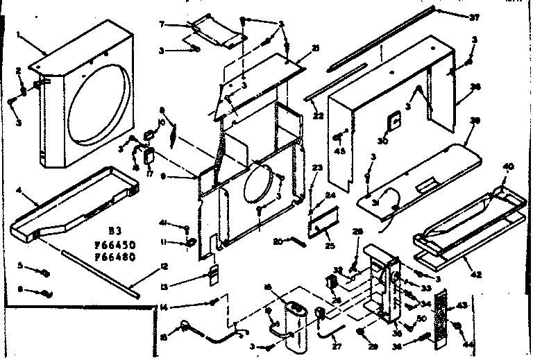 Air flow parts