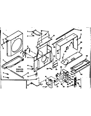 Air flow parts