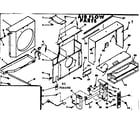 Kenmore 10666490 air flow parts diagram