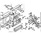 Kenmore 10666500 air flow parts diagram