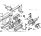 Kenmore 10666600 air flow parts diagram