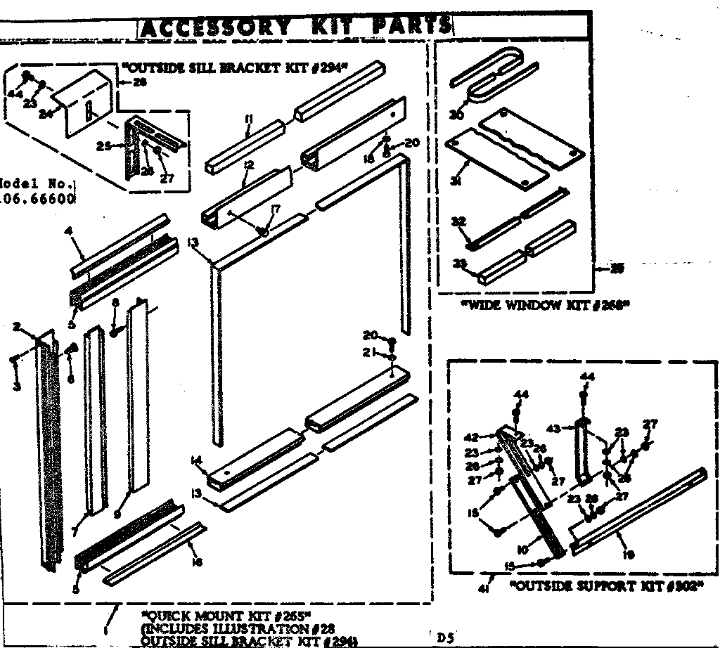 ACCESSORY KIT PARTS