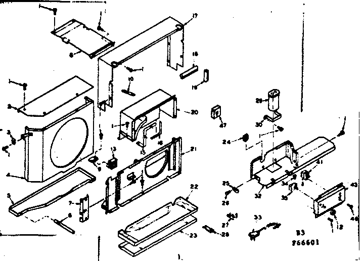 Air flow parts
