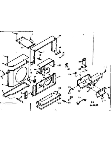 Air flow parts