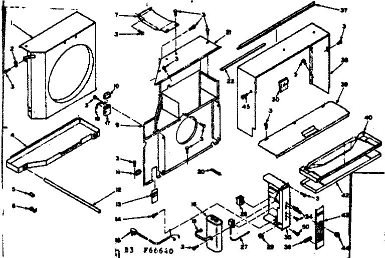Air flow parts