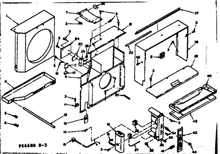 Air flow parts