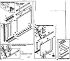 Kenmore 10666700 accessory kit parts diagram
