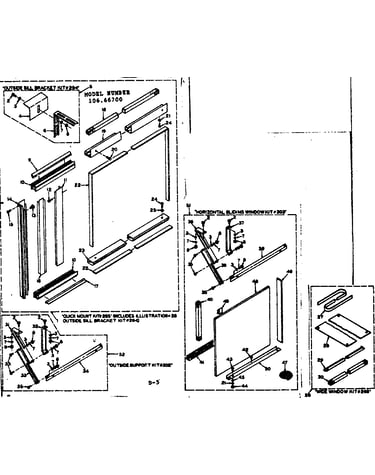 Accessory kit parts