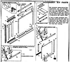 Kenmore 10666770 accessory kit parts diagram