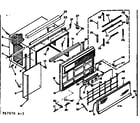 Kenmore 10667070 cabinet parts diagram