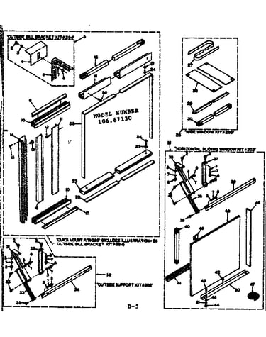 Accessory kit parts