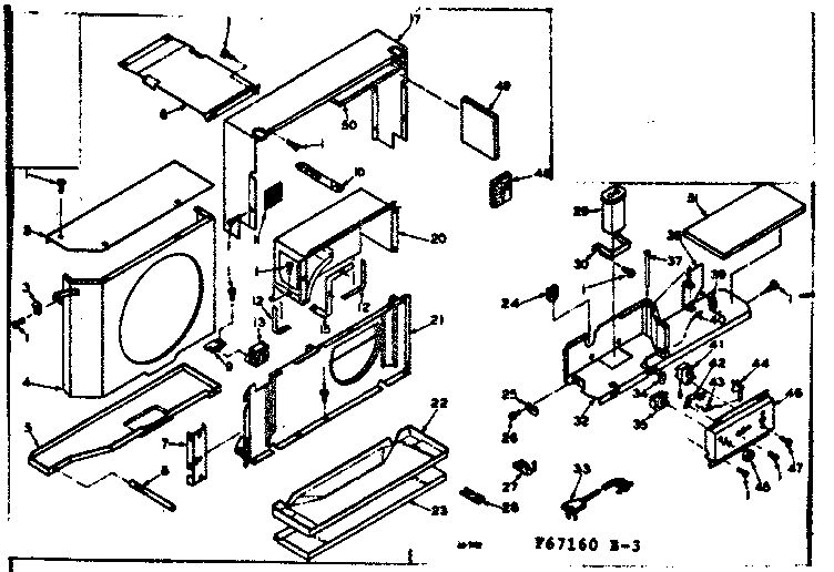 Air flow parts