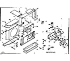 Kenmore 10667170 air flow parts diagram