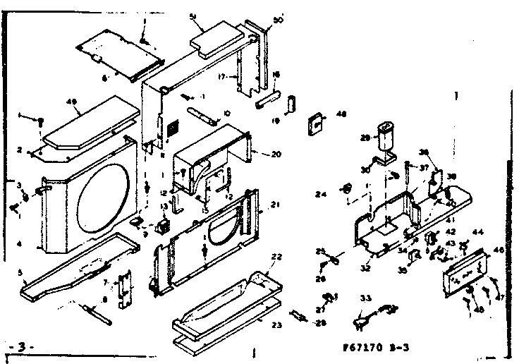 Air flow parts