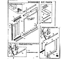 Kenmore 10667170 accessory kit parts diagram