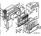 Kenmore 10667190 cabinet parts diagram
