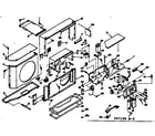 Kenmore 10667190 air flow parts diagram