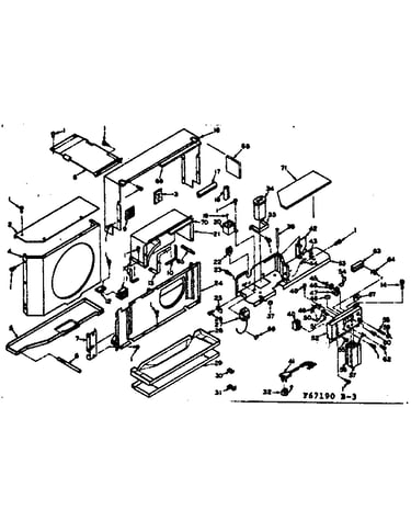 Air flow parts