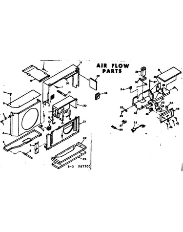Air flow parts
