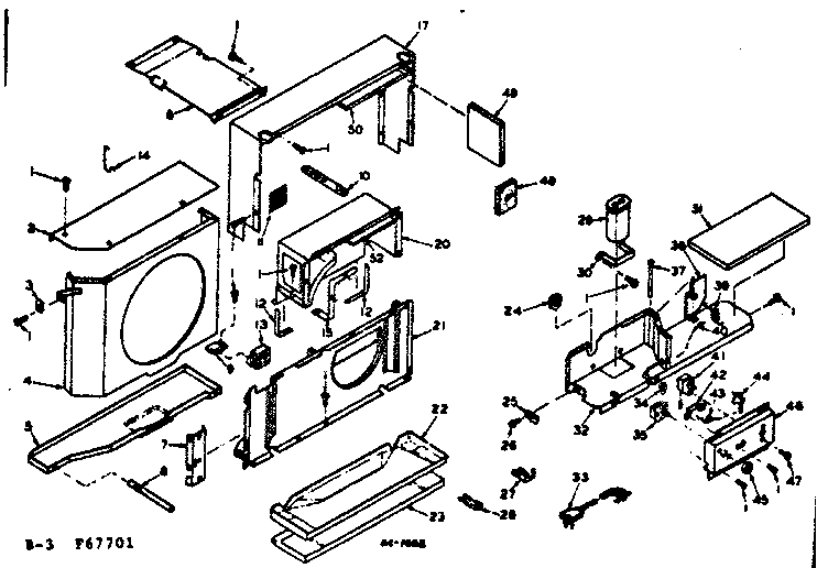 Air flow parts